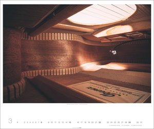 Architecture in Music Kalender 2026 - Musikinstrumente von innen