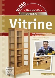 Vitrine - Möbelbau, DVD mit Buch