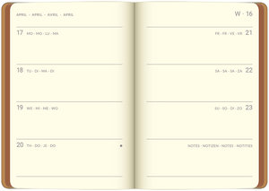 CLAY 2023 - Diary - Buchkalender - Taschenkalender - 8x11,5
