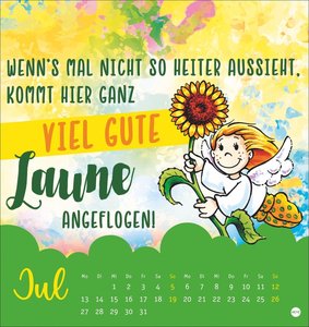 Schutzengel Postkartenkalender 2026