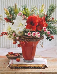 Die schönsten Blumensträuße Kalender 2026