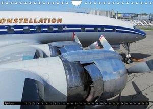 Lockheed Super Constellation HB-RSC (Wandkalender 2023 DIN A4 quer)