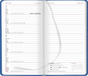 Taschenkalender Nature Line Ocean 2024 - Taschen-Kalender 9x15,6 cm - 1 Woche 2 Seiten - 128 Seiten - Umwelt-Kalender - mit Hardcover - Alpha Edition