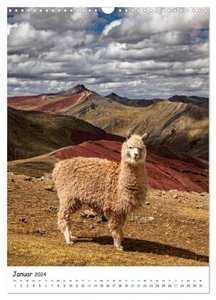 Peru in Südamerika (Wandkalender 2024 DIN A3 hoch), CALVENDO Monatskalender