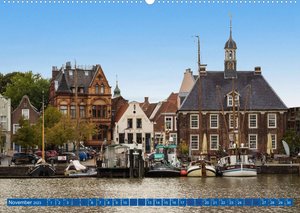 Leer - Das Tor zu Ostfriesland (Premium, hochwertiger DIN A2 Wandkalender 2023, Kunstdruck in Hochglanz)