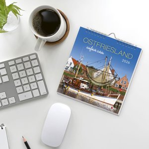 Ostfriesland Postkartenkalender 2026