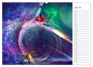 Break Dance (Wandkalender 2024 DIN A2 quer), CALVENDO Monatskalender