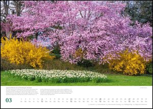 Gärten und Parks im Ruhrgebiet 2022 - Wandkalender - Format 42  x 29,7 cm