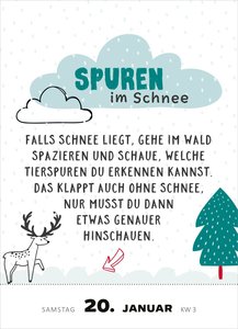 Abreißkalender Her mit den bunten Ideen 2024