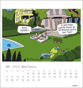 Meer Cartoons Postkartenkalender  - 2022
