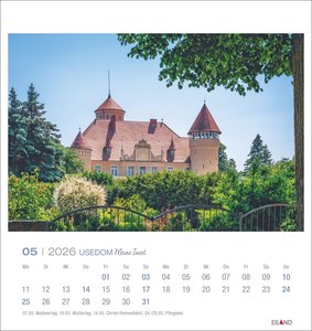 Usedom Postkartenkalender 2026