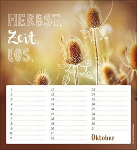 Geburtstagskalender Im herzen barfuß