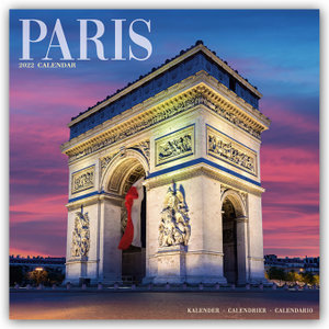 Paris 2022 - 16-Monatskalender