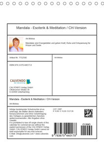 Mandala - Esoterik & Meditation / CH-Version