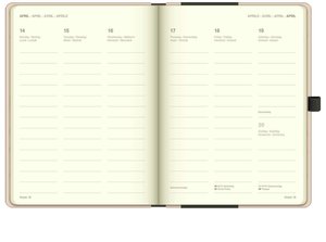 Alfons Mucha 2025 - Buchkalender - Taschenkalender - Kunstkalender - 16x22