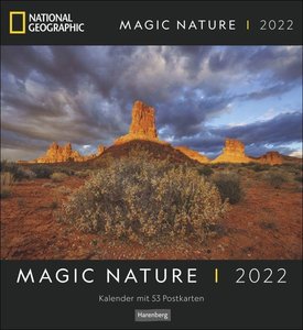 Magic Nature Postkartenkalender National Geographic Kalender 2022