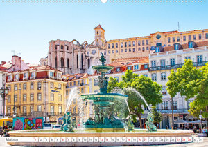 Lissabon - Stadt mit besonderem Zauber (Wandkalender 2023 DIN A2 quer)