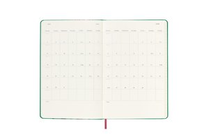 Moleskine 12 Monate Tageskalender - Frida Kahlo 2023, Large/A5, Grün