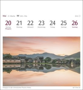 Am Wasser Postkartenkalender 2024. Kalender im Postkarten-Format zum Aufstellen. 53 Postkarten mit stimmungsvollen Motiven und Naturaufnahmen - zum Sammeln oder Verschicken