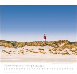 Schleswig-Holstein - Land zwischen den Meeren Kalender 2023. Großer Wandkalender mit stimmungsvollen Fotos zwischen Nordsee und Ostsee. Wandkalender XXL mit hochwertigen Aufnahmen.