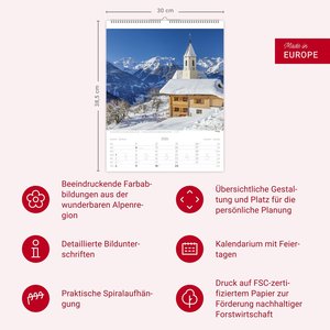 Österreich Kalender 2026