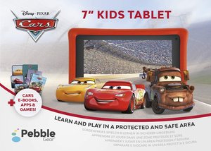 Pepple Gear 7 KIDS TABLET - Disney Pixar Cars, Kinder-Tablet, rot-schwarz
