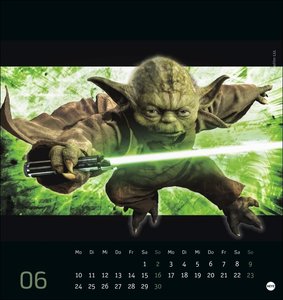 Star Wars Postkartenkalender 2024. Die besten Filmbilder aus den Star Wars Filmen im Postkartenformat. Kleiner Kalender zum Aufstellen oder Aufhängen. Tischkalender 2024.