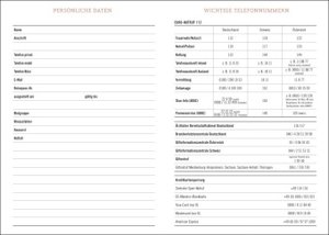 Tages-Kalenderbuch A6 2024. Pinker Terminkalender mit Schulferien und Feiertagen. Buch-Kalender mit Lesebändchen und Gummiband. Taschenkalender 2024 zum Planen von Terminen