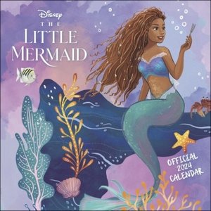 Arielle die Meerjungfrau Broschurkalender 2024. Disney-Prinzessin Arielle in einem Bildkalender 2024. Jeden Monat ein tolles Bild - der Hingucker fürs Kinderzimmer jedes Disney-Fans!