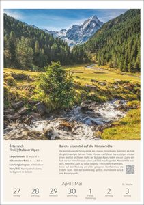 Wanderlust Wochen-Kulturkalender 2026