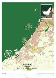 Map Art Kalender 2026