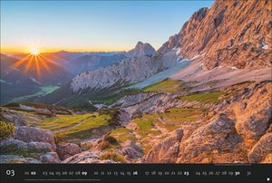 Deutschlands Naturparadiese Kalender 2025