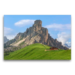 Premium Textil-Leinwand 75 cm x 50 cm quer Ein Motiv aus dem Kalender Dolomiten, Alpenparadies im Norden Italiens