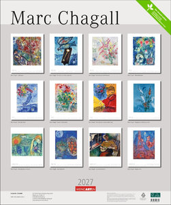 Marc Chagall Kalender 2027