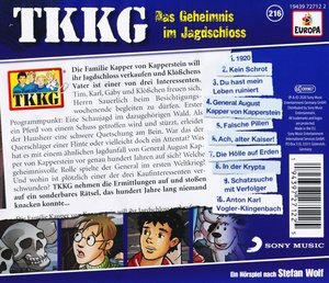 TKKG 216 - Das Geheimnis im Jagdschloss
