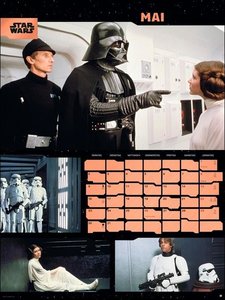 Star Wars Broschur XL Kalender 2022