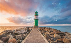 Deutschlands Küsten - Ein literarischer Spaziergang Kalender 2026 - Ein literarischer Spaziergang