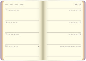 DRIED FLOWER 2023 - Diary - Buchkalender - Taschenkalender - 8x11,5