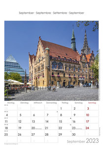 Baden-Württemberg 2023 - Bild-Kalender 23,7x34 cm - Regional-Kalender - Wandkalender - mit Platz für Notizen - Alpha Edition