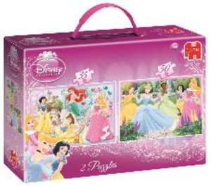 Jumbo 17143 - Disney Princess: Duo Puzzle, 35 + 50 Teile