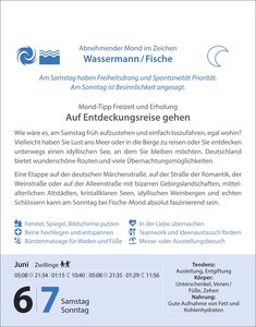 Leben mit dem Mond Tagesabreißkalender 2026