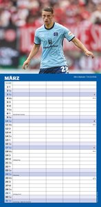 Hamburger SV 2024 - Fanplaner - Fußball-Kalender - Fan-Kalender - 22x45 - Sport