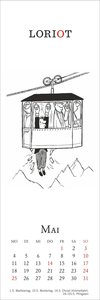 Loriot Lesezeichen & Kalender 2026