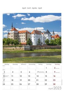 Sachsen 2023 - Bild-Kalender 23,7x34 cm - Regional-Kalender - Wandkalender - mit Platz für Notizen - Alpha Edition