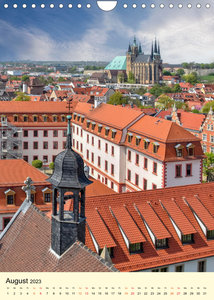 Geliebtes Erfurt (Wandkalender 2023 DIN A4 hoch)