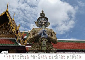 Bangkok 2022 - Timokrates Kalender, Tischkalender, Bildkalender - DIN A5 (21 x 15 cm)