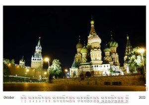Russland 2022 - White Edition - Timokrates Kalender, Wandkalender, Bildkalender - DIN A4 (ca. 30 x 21 cm)