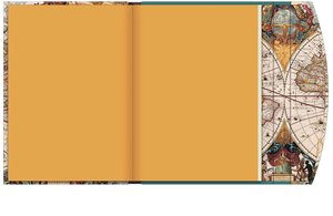 Antique Maps 2025 - Diary - Buchkalender - Taschenkalender - 16x22