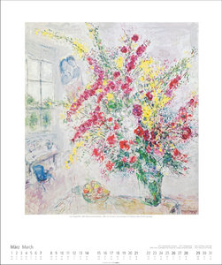 Marc Chagall Kalender 2027