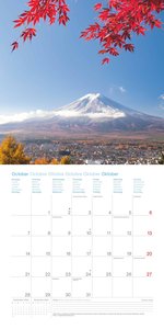 Japan 2024 - Wand-Kalender - Broschüren-Kalender - 30x30 - 30x60 geöffnet - Reise-Kalender